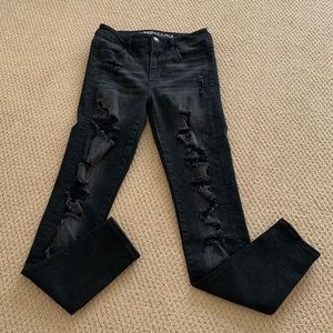 AEO Super Super Stretch Hi-Rise Jegging